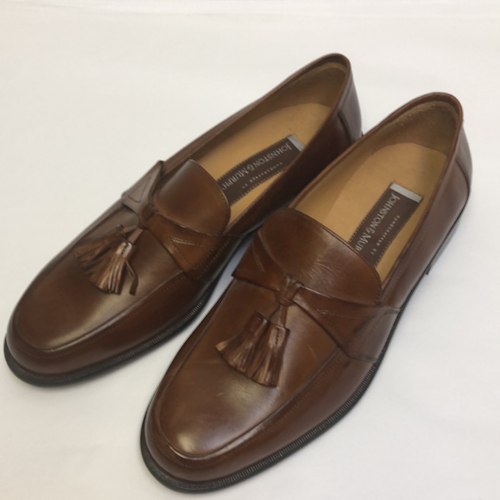 Johnston & Murphy Men Shoes Leather brown 9.5M - Picture 7 of 8